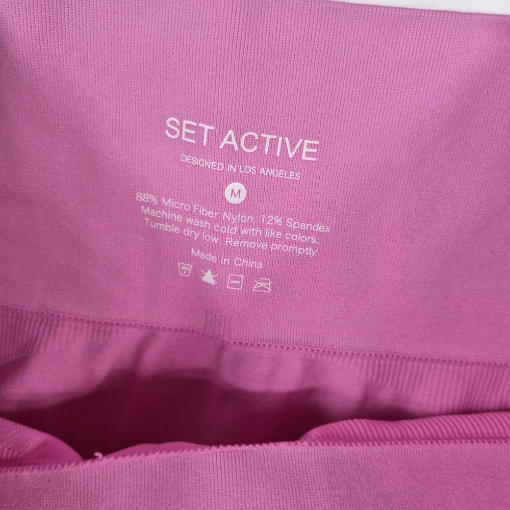 SETACTIVE Sculptflex‎ Pink legging Bundle Size Medium - Picture 10 of 11